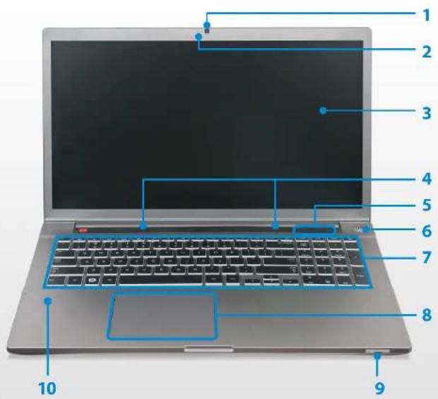 SAMSUNG NP700Z7CH - Vooraanzicht - 2