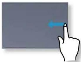 SAMSUNG NP900X4D - Functie voor het activeren van het menu Charms - 1