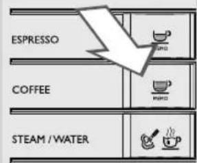 ESPRESSO COFFEE STEAM / WATER