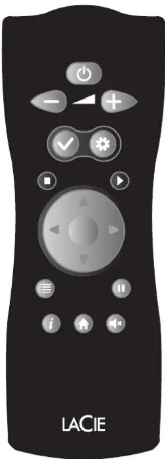 LACIE PLAY High Definition Media Player - De batterijen installeren: - 1