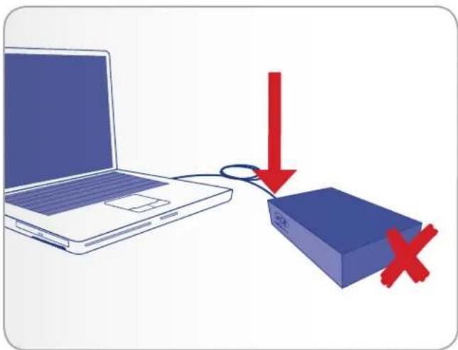 LACIE 301516EK - Hi-Speed USB 2.0-kabels en -connectoren - 1