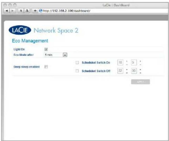 LACIE 301516EK - Functies van aan/uit-knop - 1