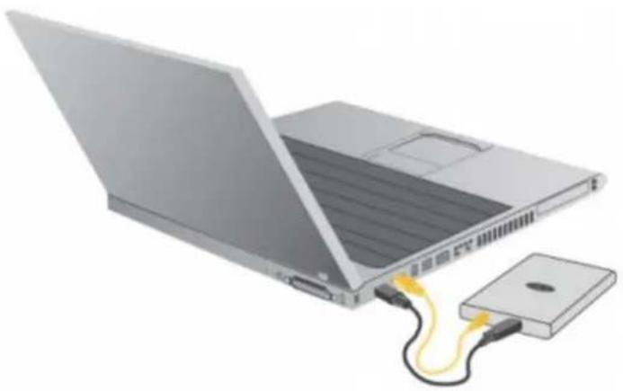 LACIE 301961EK - USB-voedingskabel (alleen mobiele drives) - 1