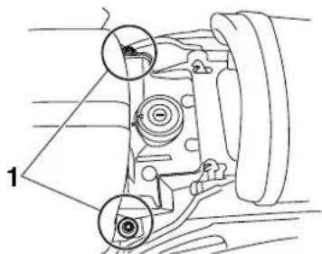 YAMAHA VMAX - Verwijderen van het bestuurderszadel - 3