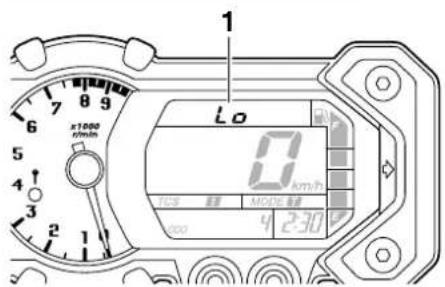 YAMAHA XTZ1200 - FUNCTIES VAN INSTRUMENTEN EN BEDIENINGEN - 1