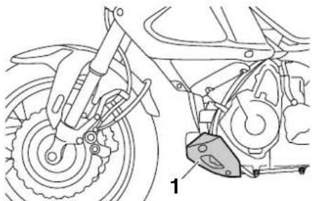 YAMAHA XTZ1200 - Stroomlijnpanelen verwijderen en aanbrengen - 2