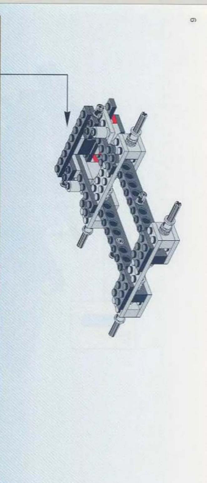 Mechanical assembly diagram showing a multi-stage mechanical assembly with bolts and shafts (no text or labels)