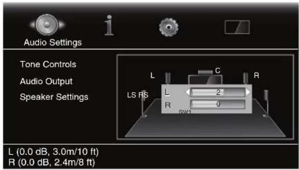 HARMAN KARDON BDS 270 - Het volume van de afzonderlijke luidsprekers instellen - 3