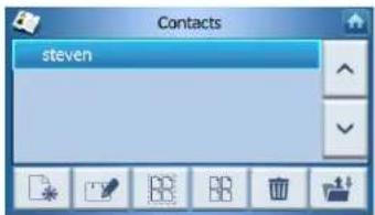 ACER p610 - Contacts openen - 2