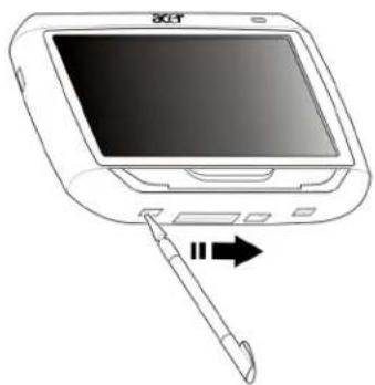 ACER p610 - Acer p600 Series Portable Navigator opzetten - 1