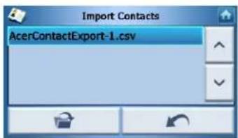 Import Contacts AcerContactExport-1.csv