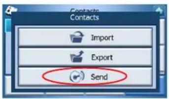 Contacts Imports Export Send