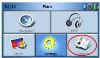 ACER p630 - Contacts openen - 1