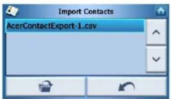 Import Contacts AcerContactExport-1.csv