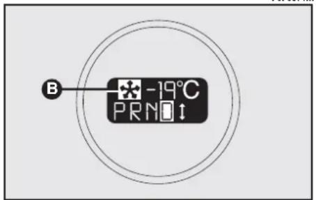 B -19°C PRN↑