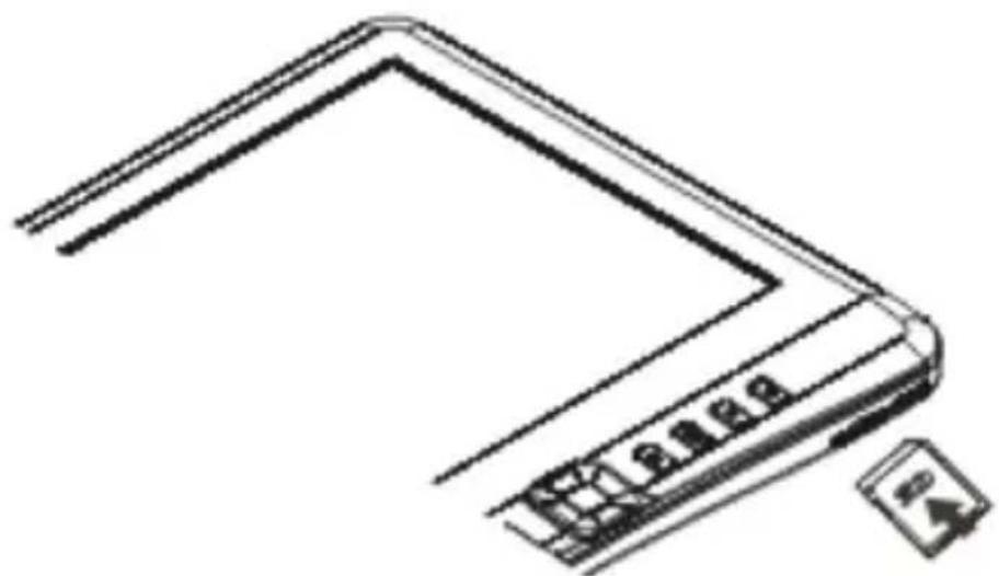 Difrnce EB715TFT - Een geheugenkaart plaatsen - 1
