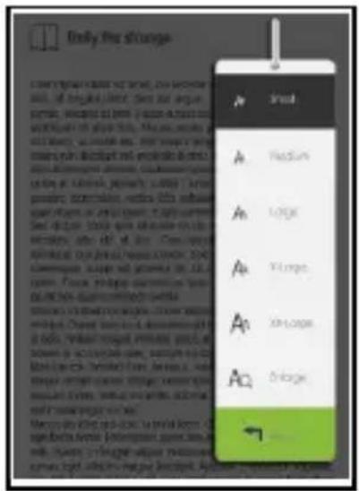 Difrnce EB715TFT - Tekengrootte aanpassen - 1