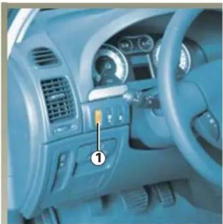 RENAULT Laguna (2005) - Onmogelijkheid om de ingestelde maximum snelheid vast te houden - 1