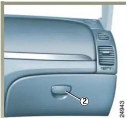 RENAULT Laguna (2005) - OPBERGRUIMTES / INDELING INTERIEUR - 2