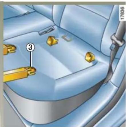 RENAULT Laguna (2005) - VOOR DE VEILIGHEID VAN DE KINDEREN (vervolg) - 1
