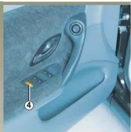 RENAULT Laguna (2005) - ELEKTRISCHE RUITBEDIENING (vervolg) - 2