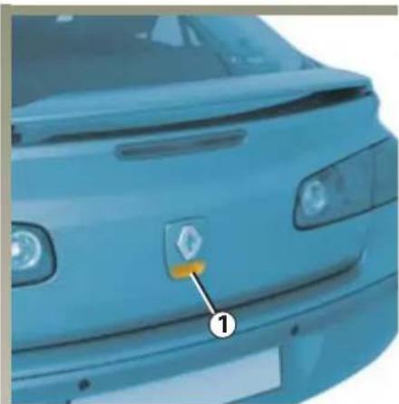 RENAULT Laguna (2005) - BAGAGERUIMTE - 1