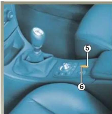 RENAULT Laguna (2005) - Vergrendelen van de portieren en kleppen zonder RENAULT card - 3