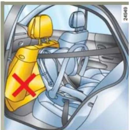 RENAULT Laguna (2005) - VOOR DE VEILIGHEID VAN DE KINDEREN (vervolg) - 2