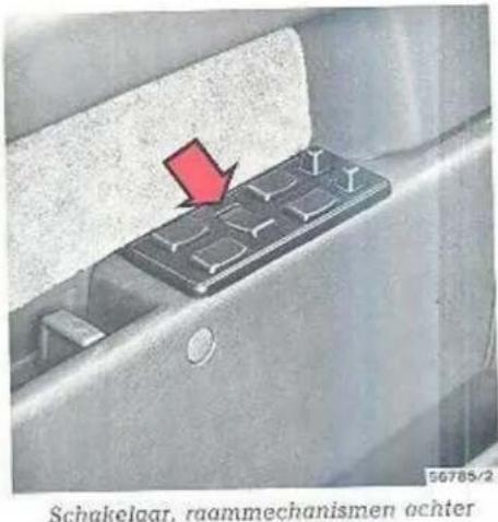 Schakelaar, raammechanismen achter