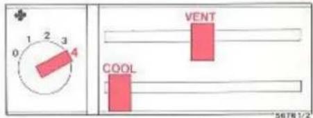 0 1 2 3 4 VENT COOL 56781/2