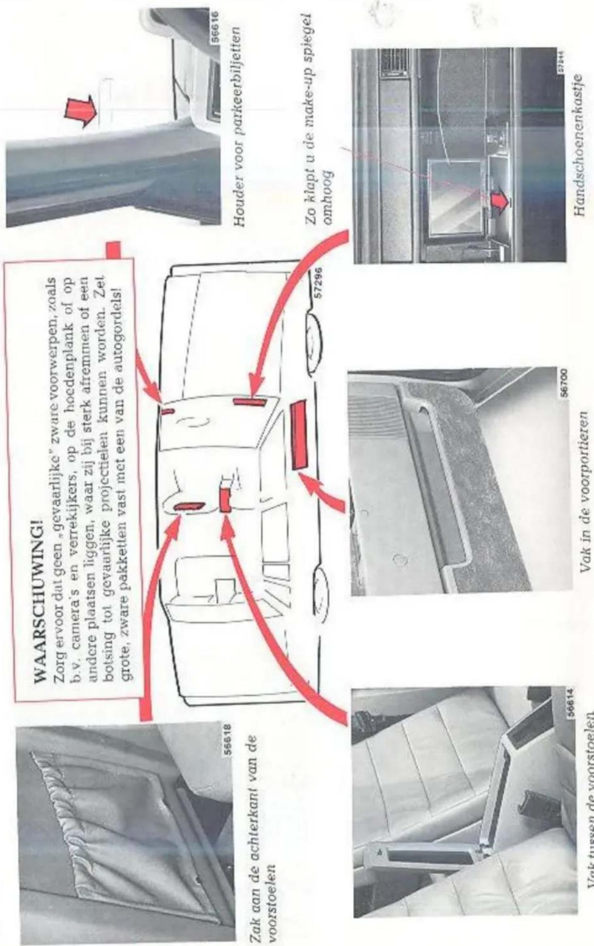 VOLVO 760 GLE (1984) - Motorruimteverlichting - 2