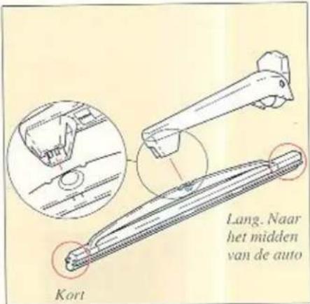 Kort Lang. Naar het midden van de auto