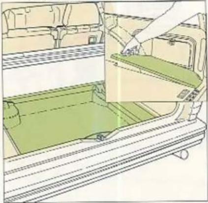 VOLVO 760 (1989) - Opbergplaatsen 5-deurs - 1