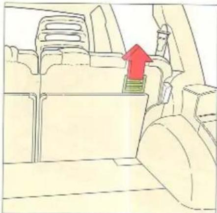 VOLVO 760 (1989) - Achterbank opklappen; laadruimte verlengen - 2