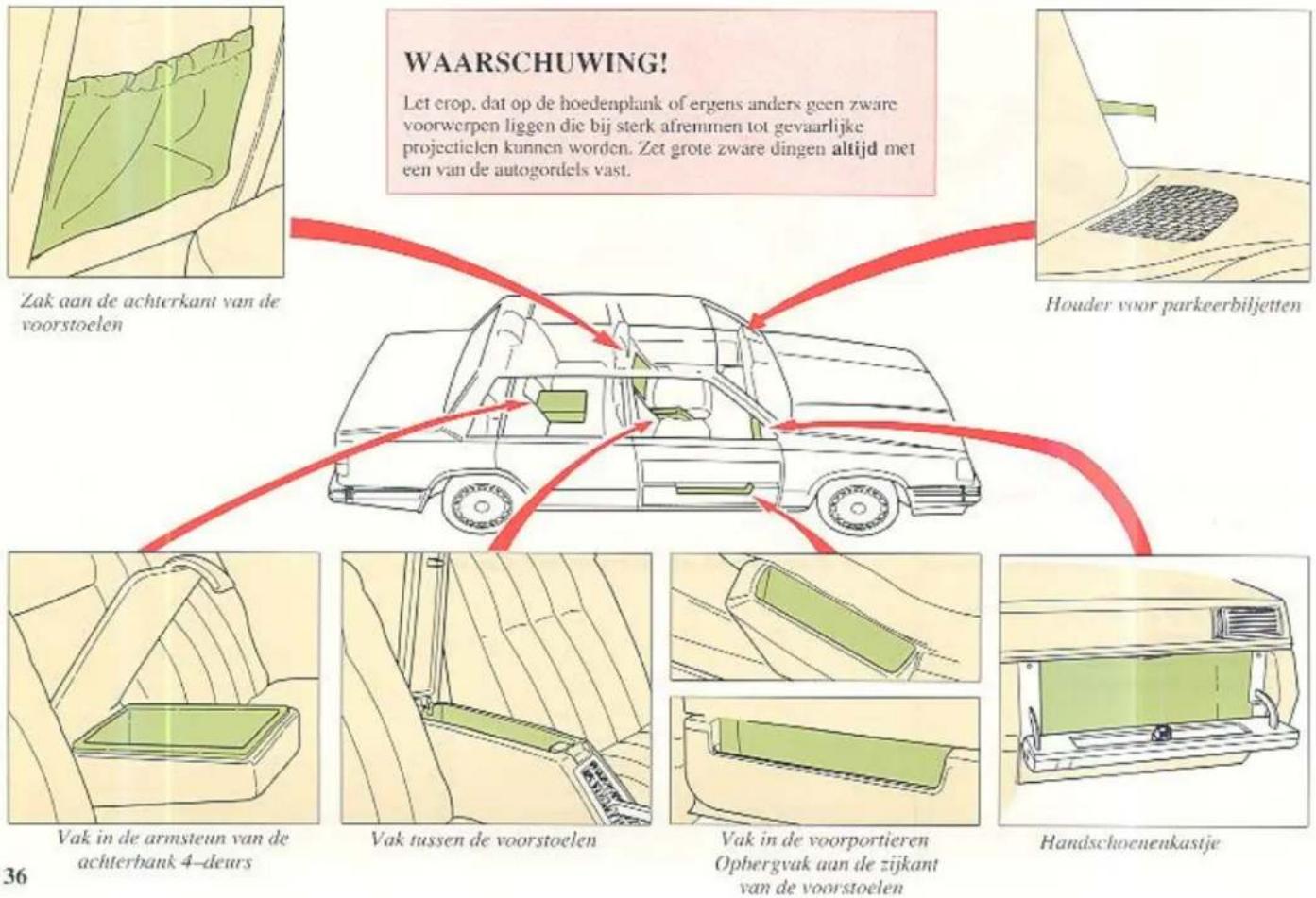 VOLVO 760 (1989) - Bagageruimteverlichting - 1