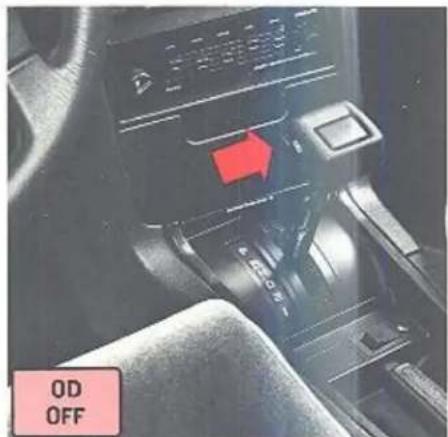 VOLVO 760 GLE Turbo (1984) - okkeerinrichting keuzehendel - 1