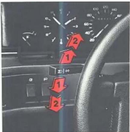 VOLVO 760 GLE Turbo (1984) - Richtingaanwijzers Waarschuwingsknipperlichten - 1