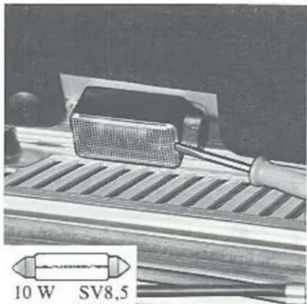 VOLVO 760 GLE Turbo (1984) - entekenplaatverlichting - 1