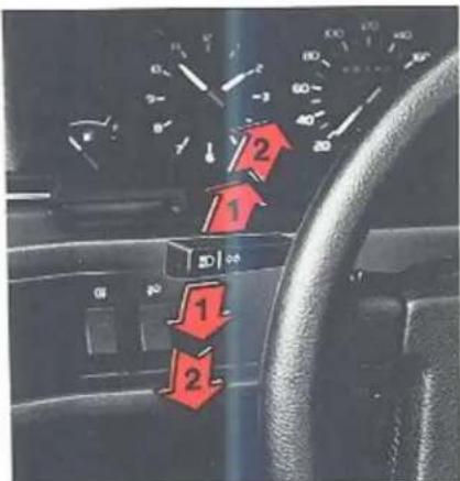 VOLVO 760 GLE TDI (1984) - Richtingaanwijzers Waarschuwingsknipperlichten - 1