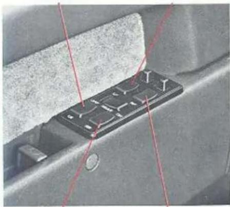VOLVO 760 GLE TDI (1984) - Elektrisch bediende raammechanismen (extra uitrusting) - 1