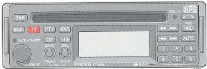 PWR RNO TP PTT NEWS AUTO-THEFT CO DVER EASS BAL TIME PULSE TREE FADER RNO AUTO 1 2 3 4 5 6 V02V0 CT/CE RCA 000
