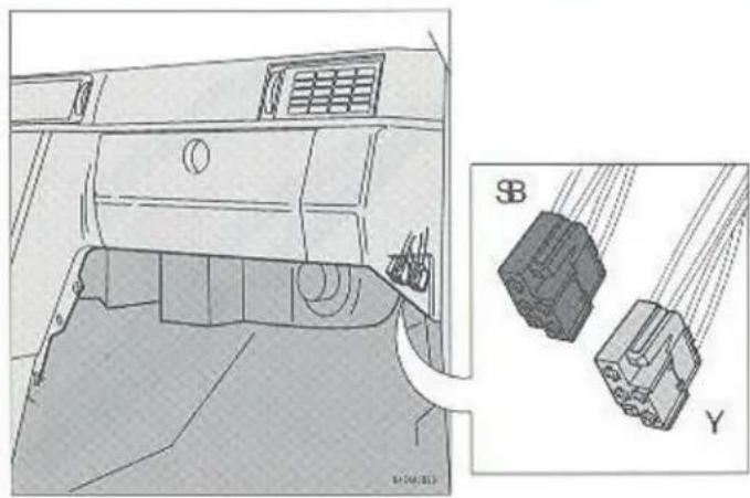 VOLVO 940 (1998) - Installatie van telefoon en accessoires - 1