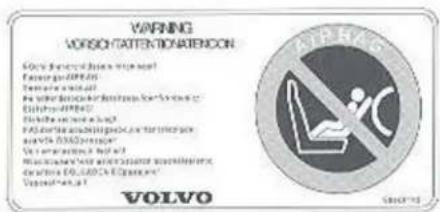 VOLVO 940 (1998) - SRS (Airbag) SIPS-airbag - 2