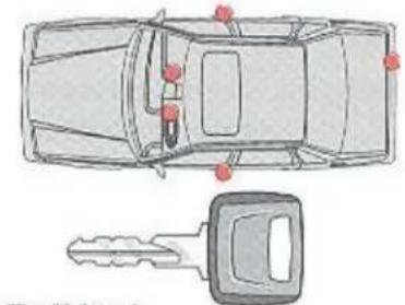 VOLVO 940 (1998) - Portieren en sloten - 1