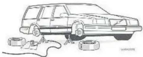 VOLVO 960 (1991) - Roestwerende behandeling - controleren en bijwerken - 1