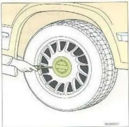VOLVO 960 (1991) - Wiel verwisselen - 2