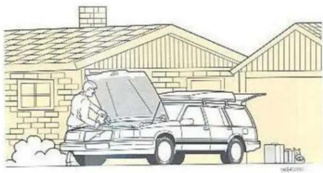 VOLVO 960 (1991) - orzorgsmaatregelen voor lange reizen - 1
