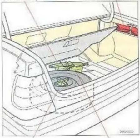 VOLVO 960 (1991) - Wiel verwisselen - 1