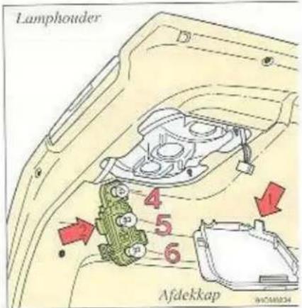 Lamphouder 4 5 6 Afdekkap