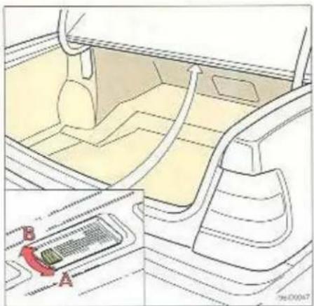 VOLVO 960 (1991) - Bagageruimteverlichting - 2